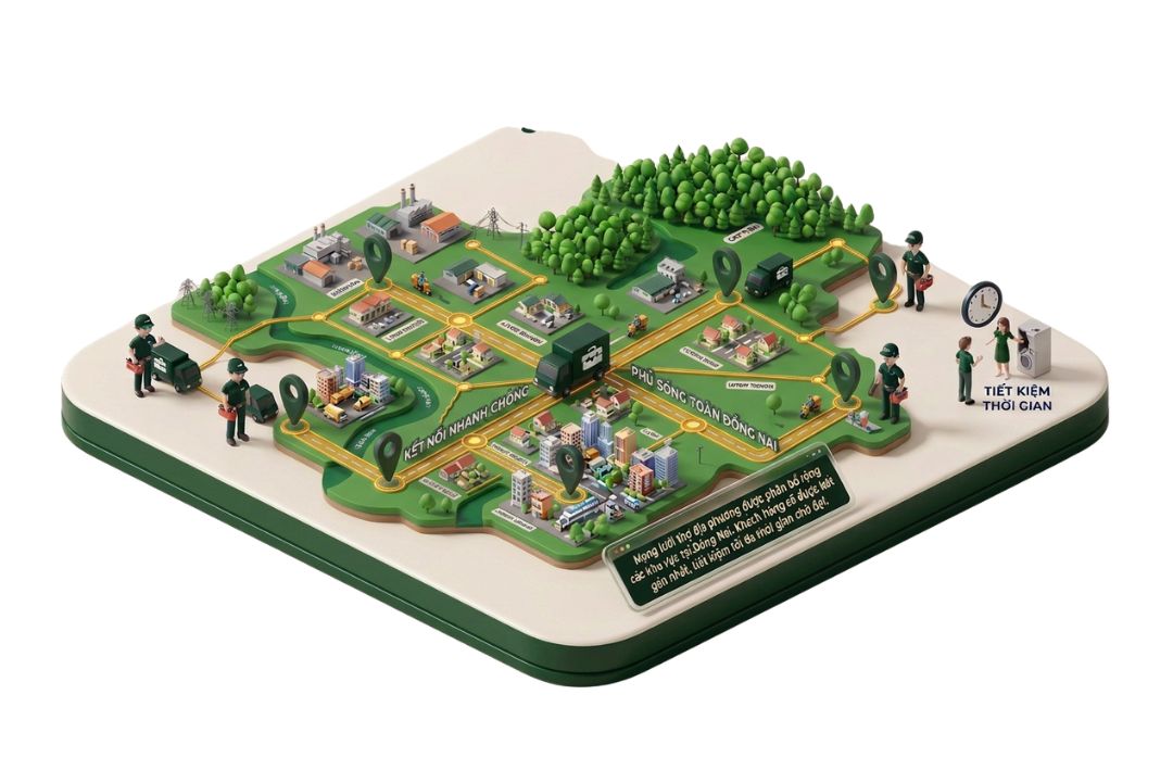 Thợ có mặt 30 phút