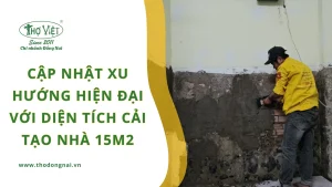 Cập nhật xu hướng hiện đại với diện tích cải tạo nhà 15m2