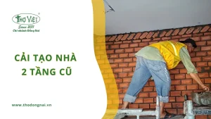 Bật mí cách cải tạo nhà 2 tầng cũ tiết kiệm chi phí 50%