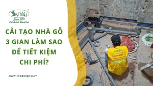 Cải tạo nhà gỗ 3 gian làm sao để tiết kiệm chi phí?