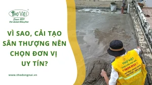 Vì sao, cải tạo sân thượng nên chọn đơn vị uy tín?