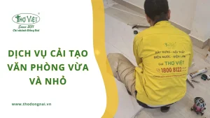 Dịch vụ cải tạo văn phòng vừa và nhỏ | THODONGNAI