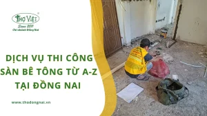 dịch vụ thi công sàn bê tông