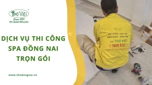 Dịch vụ thi công spa Đồng Nai trọn gói