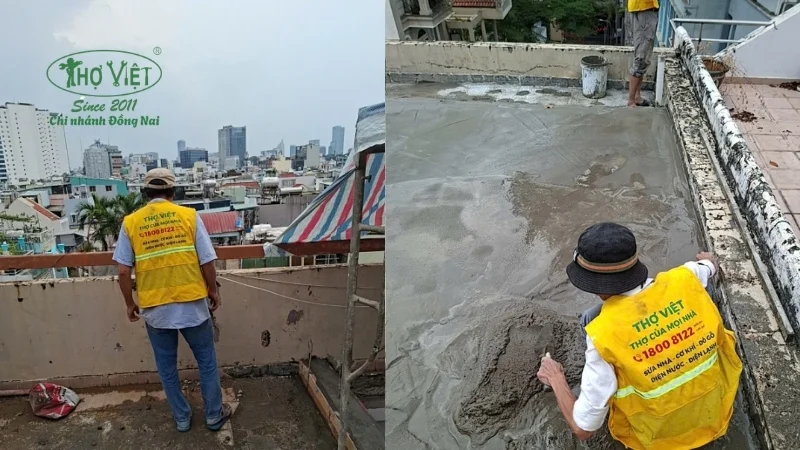 cải tạo sân thường