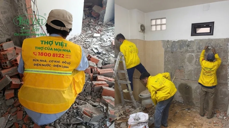 đơn vị thi công showroom