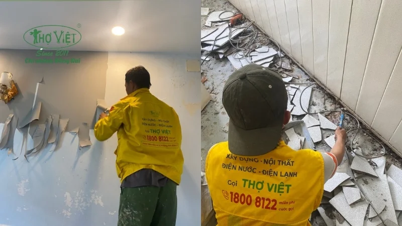 thi công văn phòng