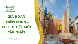 Giá hoàn thiện chung cư chi tiết mới cập nhật