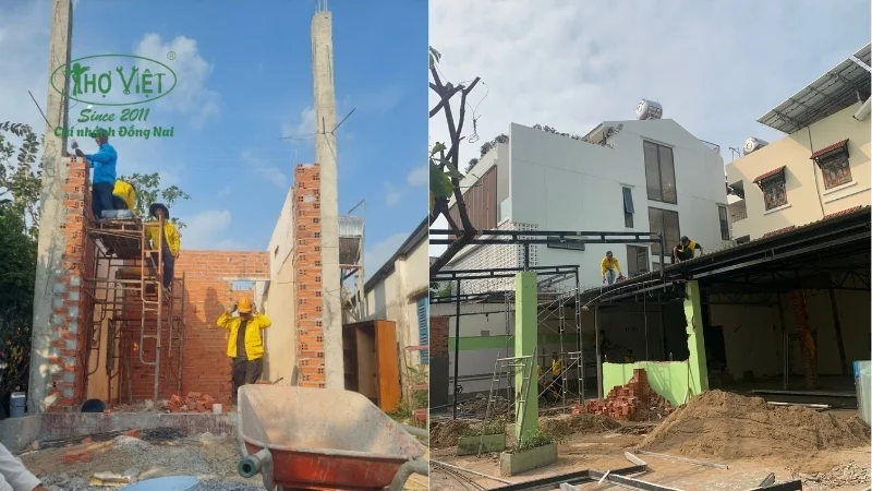 hạng mục cải tạo nhà ống cũ