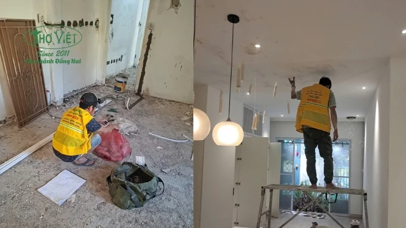 hạng mục sửa nhà