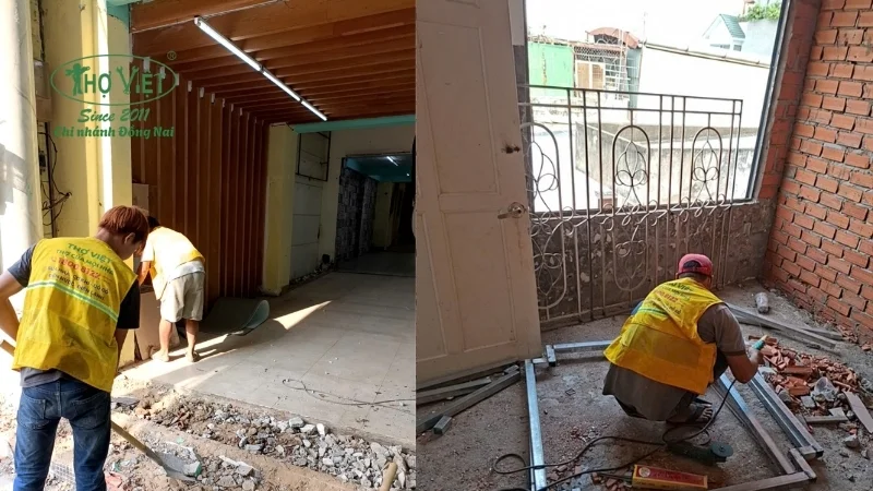 hạng mục sửa nhà