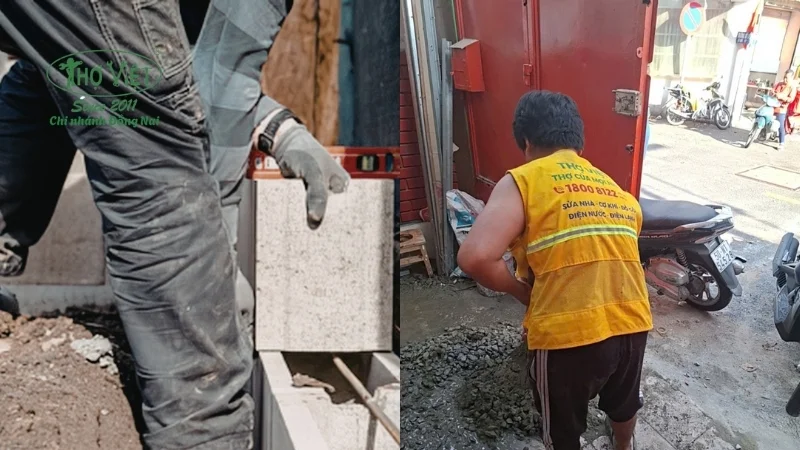 hạng mục thi công móng băng