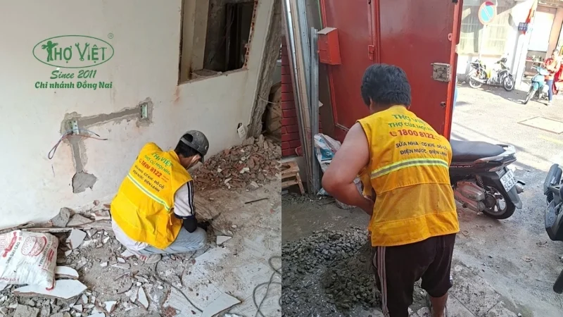 hạng mục thi công phần thô