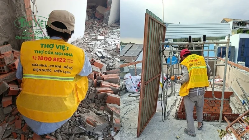 cải tạo sân thường