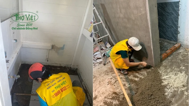 cải tạo nhà ống 1 tầng