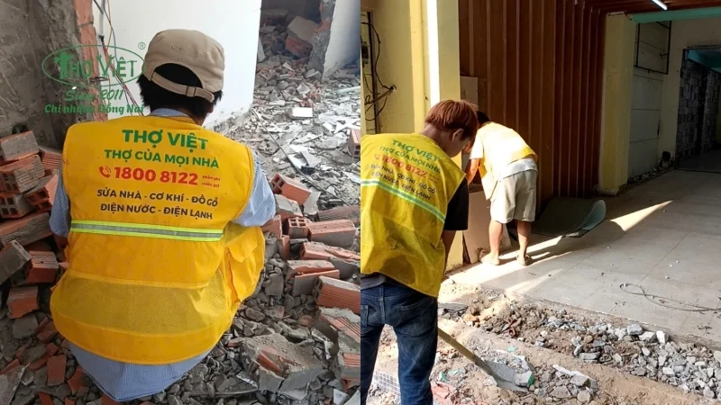 thi công sàn bê tông