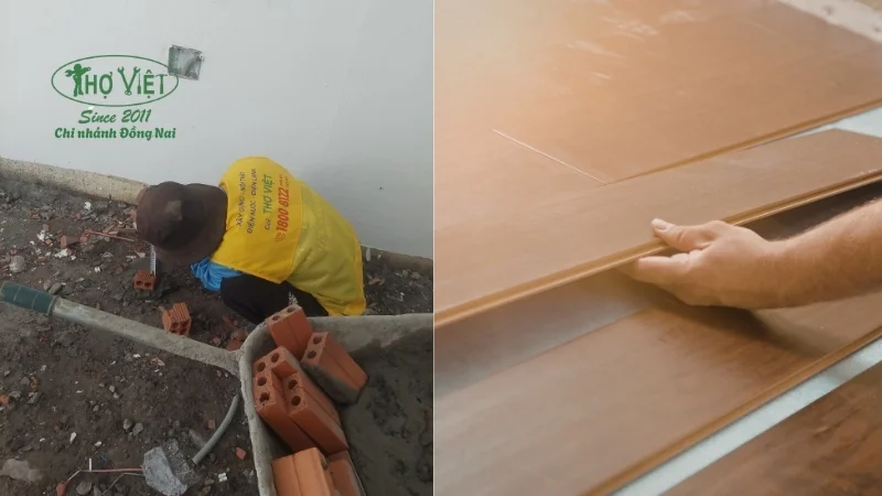 quy trình thi công ván sàn