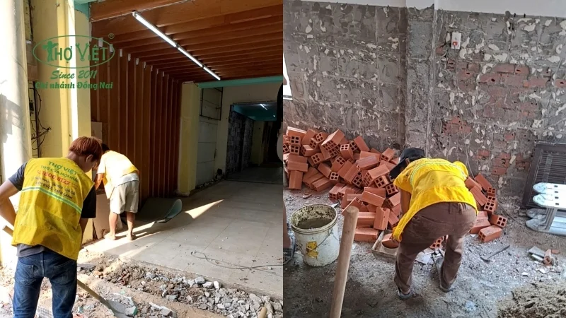 lưu ý thi công phần thô