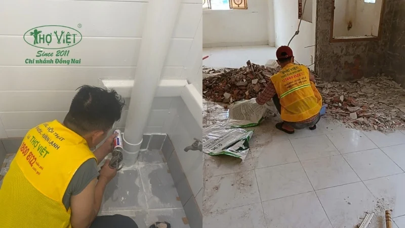 quy trình thi công spa