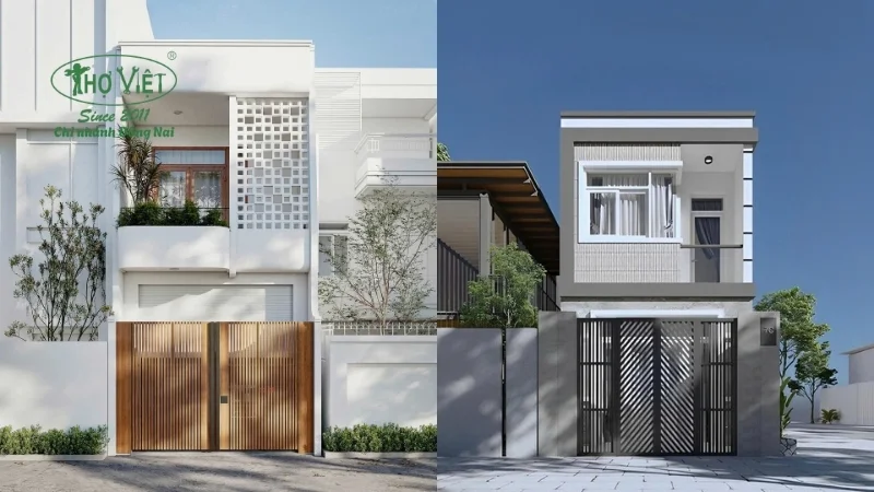 Mẫu nhà 1 trệt 1 lầu