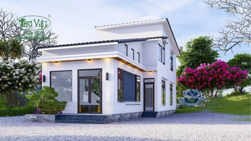 Mẫu cải tạo nhà cấp 4 thành 2