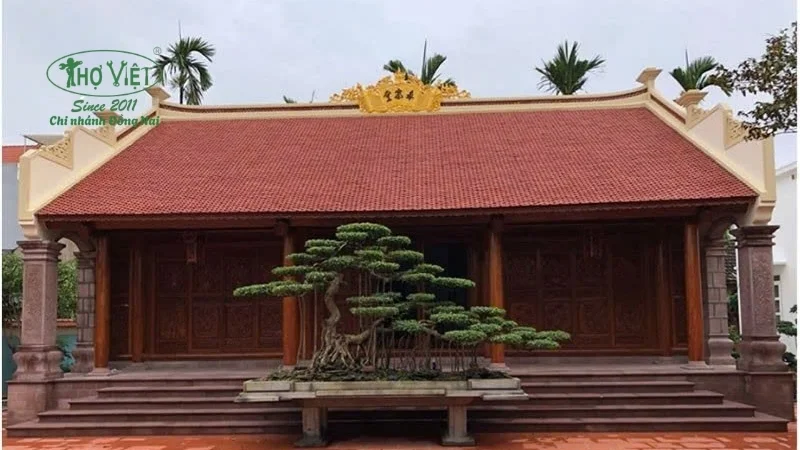 Mẫu cải tạo nhà gỗ 3 gian