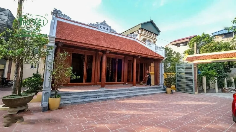 Mẫu cải tạo nhà gỗ 3 gian