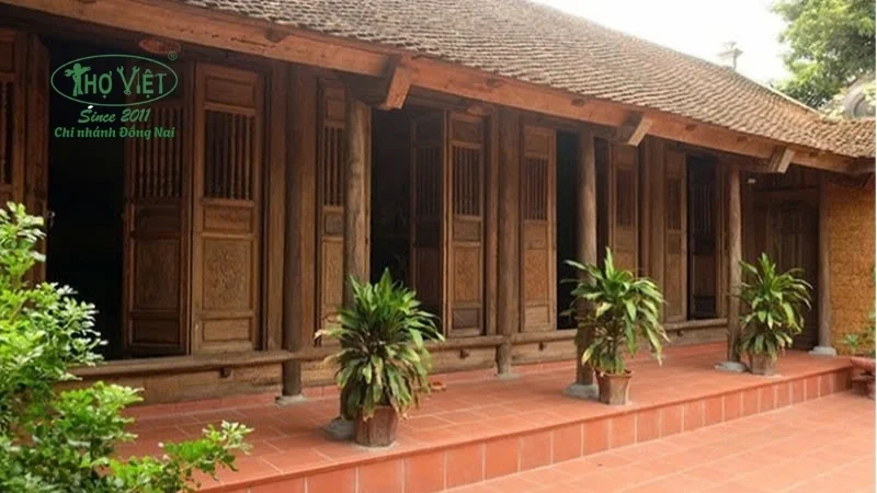 Mẫu cải tạo nhà gỗ 3 gian