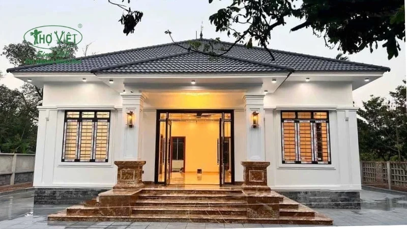 Mẫu cải tạo nhà cấp 4 cũ 3 gian