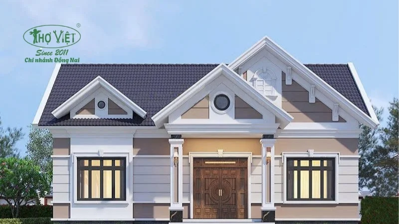 Mẫu cải tạo nhà cấp 4 cũ 3 gian