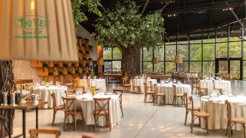 Mẫu nhà hàng ấn tượng và phổ biến hiện nay