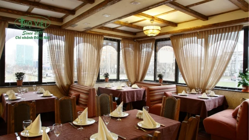 Mẫu nhà hàng ấn tượng và phổ biến hiện nay