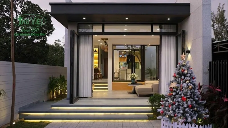 Mẫu nhà ống 1 tầng