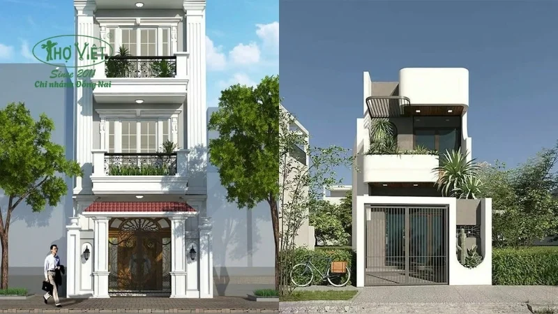 Mẫu nhà ống cũ