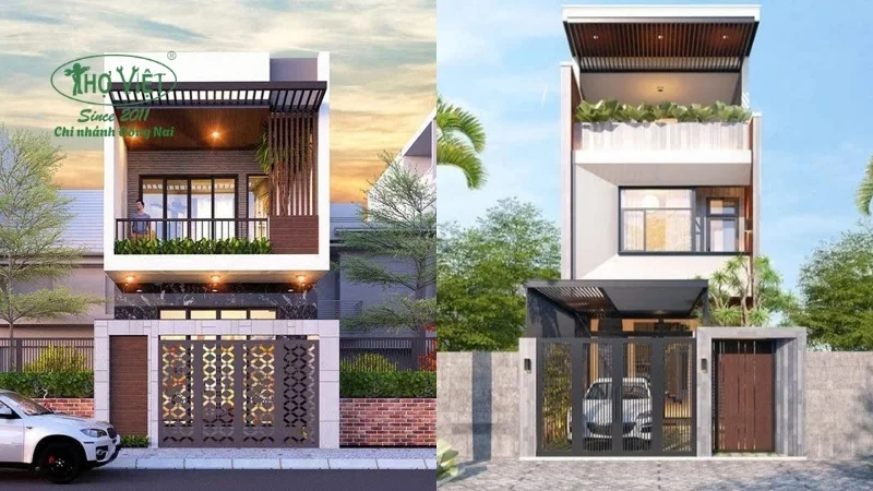 Mẫu nhà ống cũ