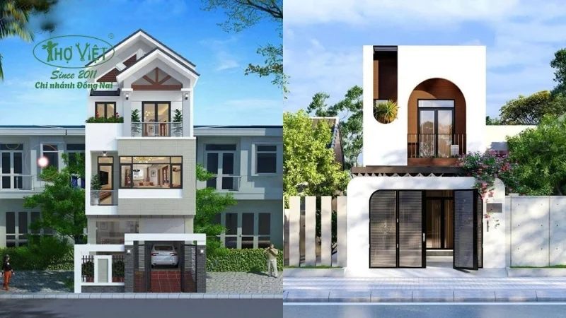 Mẫu nhà ống cũ