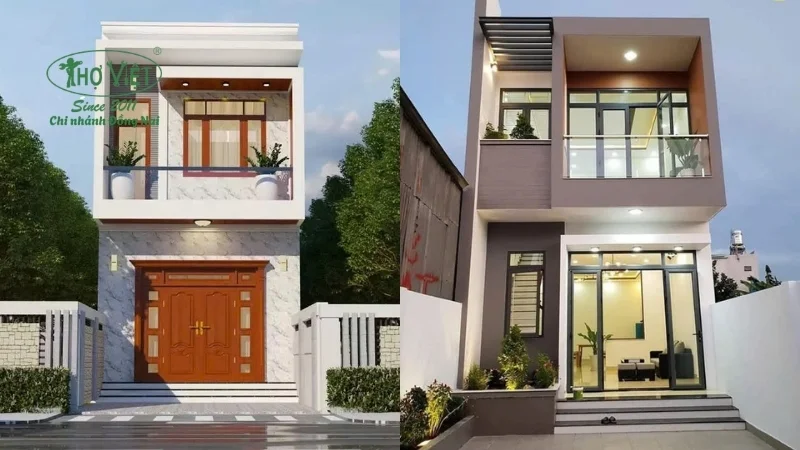 Mẫu nhà ống cũ