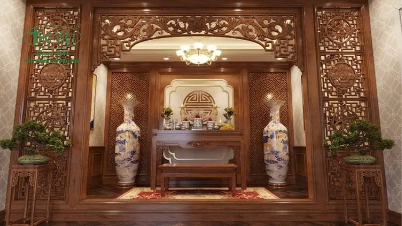 Mẫu phòng thờ