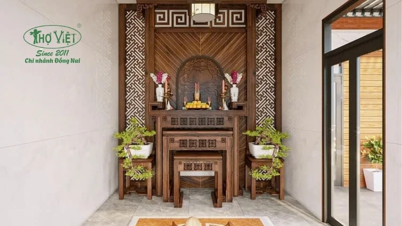 Mẫu phòng thờ