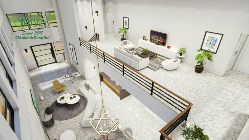 Mẫu cải tạo phòng khách