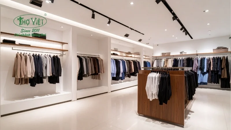 Mẫu shop thời trang đẹp nhất hiện nay