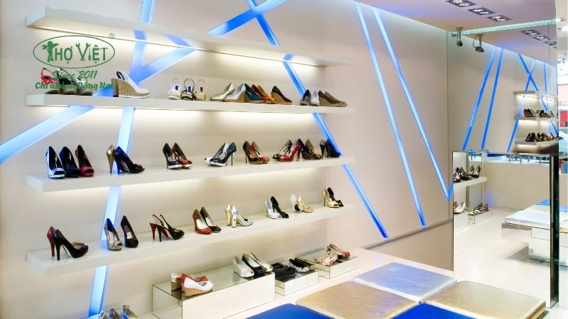 Mẫu shop giày dép