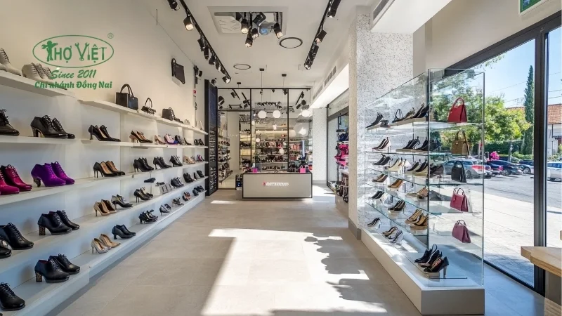 Mẫu shop giày dép
