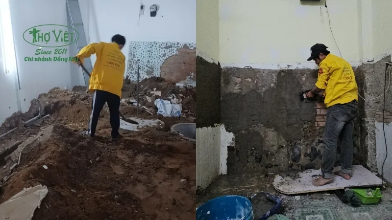 Quy trình thi công sửa nhà trọn gói