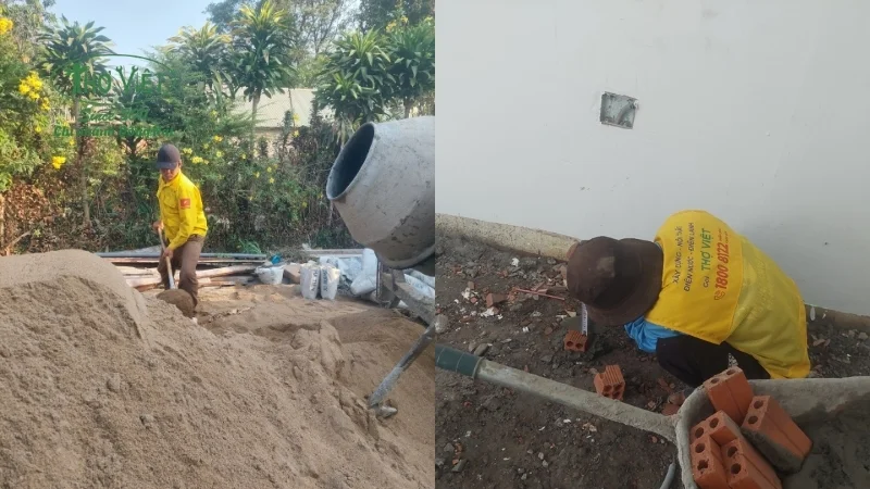 quy trình sửa chữa quán cafe