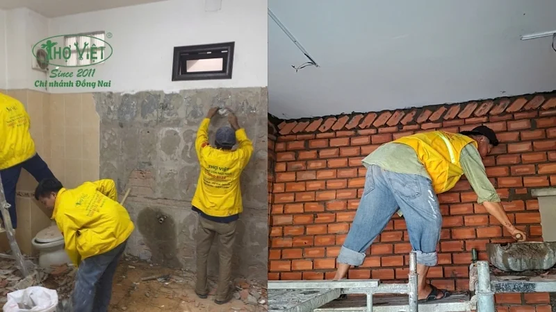 quy trình sửa nhà