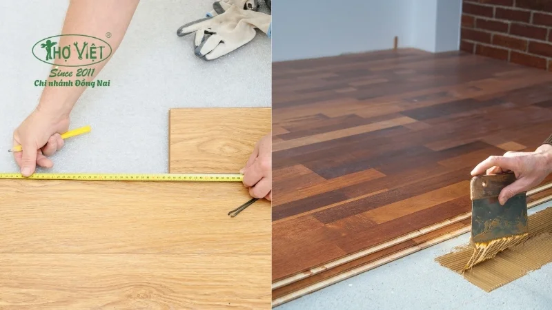 thi công ván sàn