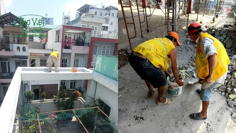 Các hạng mục phổ biến trong dịch vụ sửa nhà trọn gói