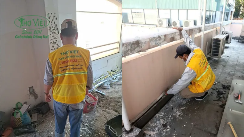 Quy trình sửa nhà trọn gói - Thợ Đồng Nai