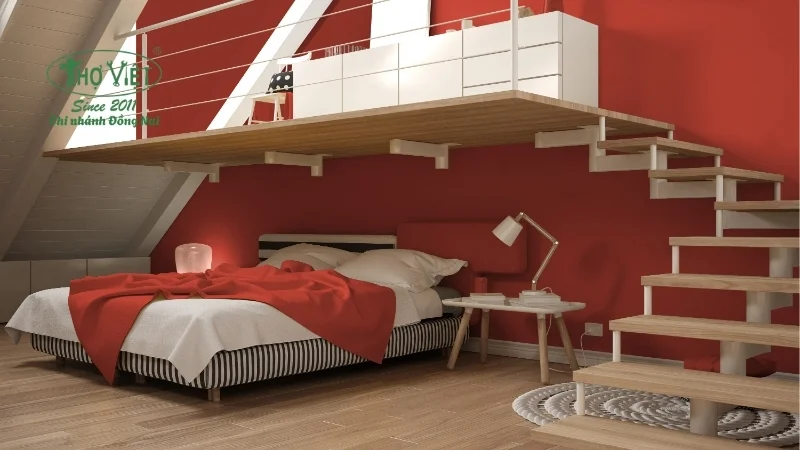 Ý tưởng làm gác lửng cho phòng ngủ